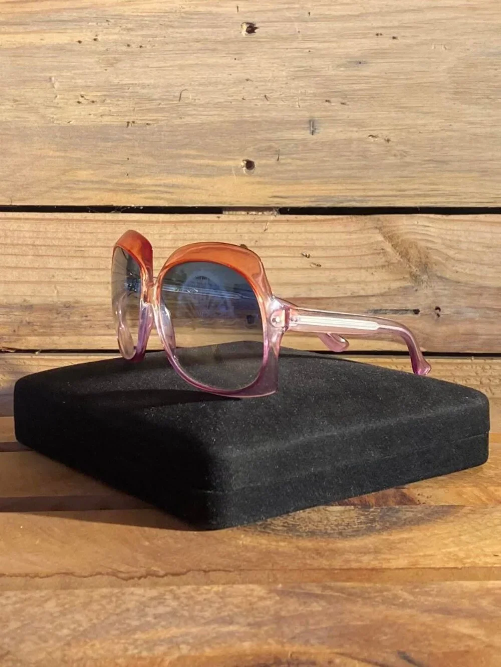 Multicolor Acrylic Lens Made In Italy Sunglasses